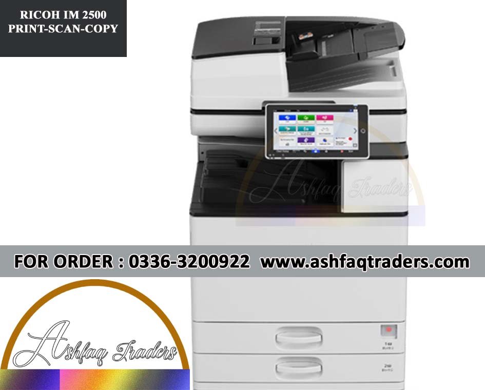 Ricoh IM 2500 Refurbished Photocopier – Compact Smart Multifunction Office Printer