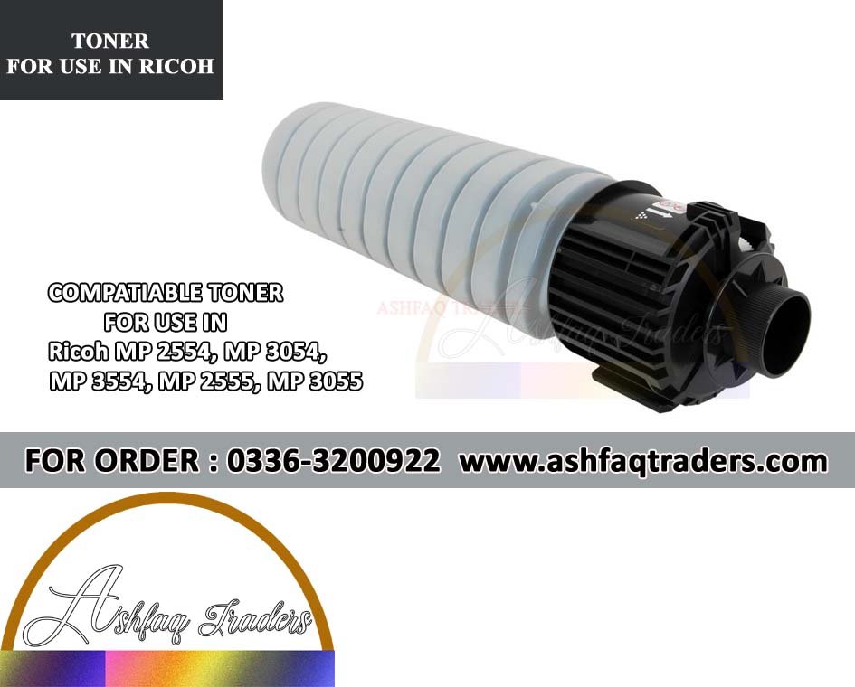 Compatible Toner for Ricoh MP 2554, MP 3054, MP 3554, MP 2555 & MP 3055 (702gm) Premium Quality