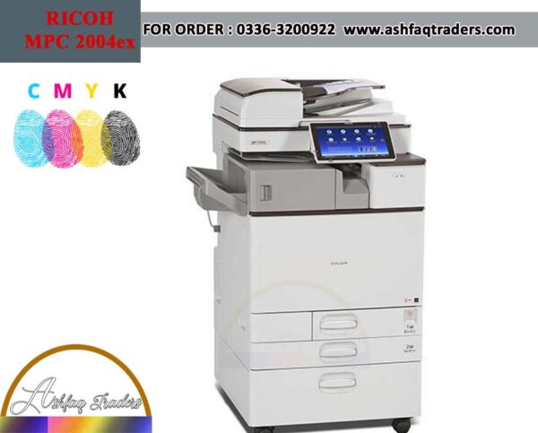 Ricoh MP C2004ex Color Laser Multifunction Printer available at Ashfaq Traders Karachi