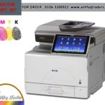 Ricoh MP C307 Multifunction Color Laser Printer with 10.1” Smart Operation Panel and fast printing capabilities, available at Ashfaq Traders, Karachi.