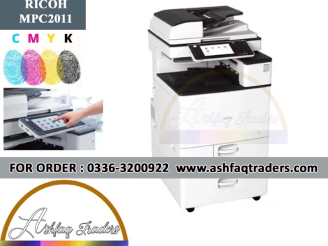 Ricoh MP C2011SP Photocopier front view – Ashfaq Traders Karachi