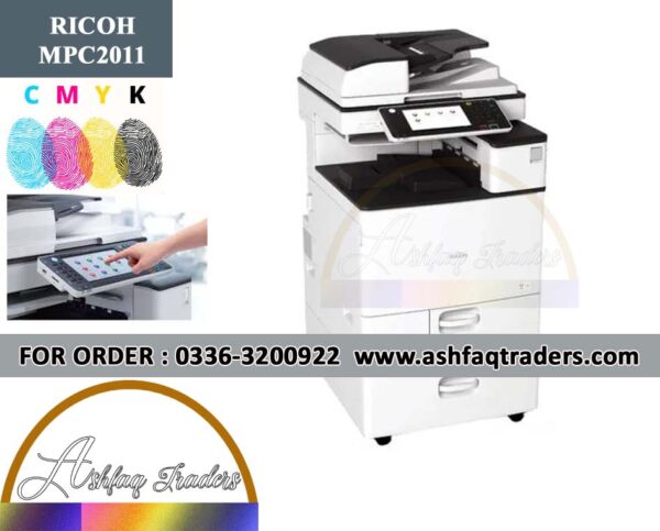 Ricoh MP C2011SP Photocopier front view – Ashfaq Traders Karachi