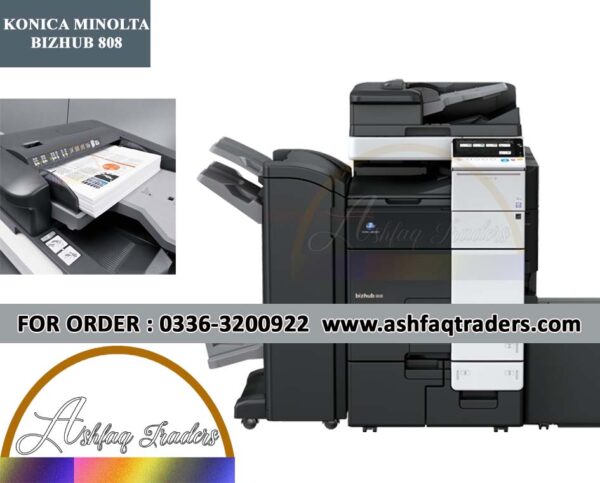 Konica Minolta Bizhub 808 high-volume multifunction printer