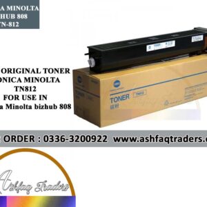 Konica Minolta A8H5030 TN-812 black toner cartridge box