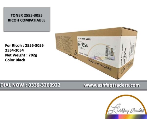 Compatible Ricoh MP 2555SP toner cartridge packaging