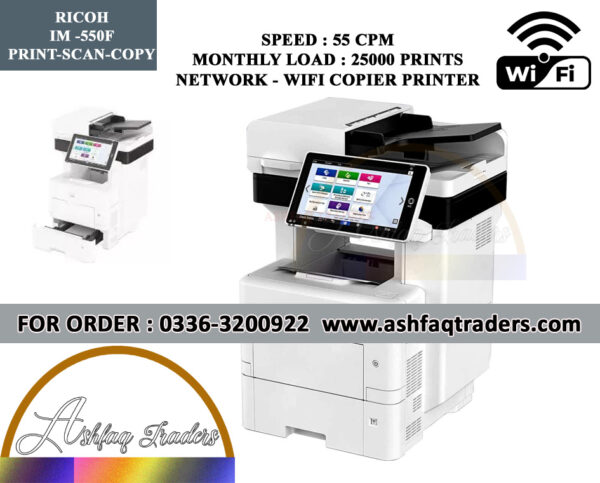 Ricoh IM 600SRF photocopier – advanced mono MFP for offices