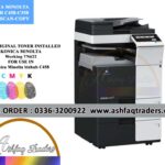 Konica Minolta Bizhub C458 front view