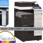 Konica Minolta Bizhub C654e touchscreen control panel